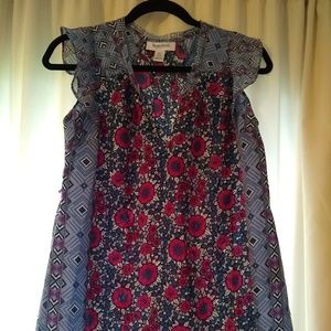 Floral maternity top